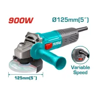Անկյունային հղկող մեքենա (ԱՀՄ) - Բալգարկա /900Վատտ/125մմ/Արագության կարգավորիչով/Արտադրական/INDUSTRIAL