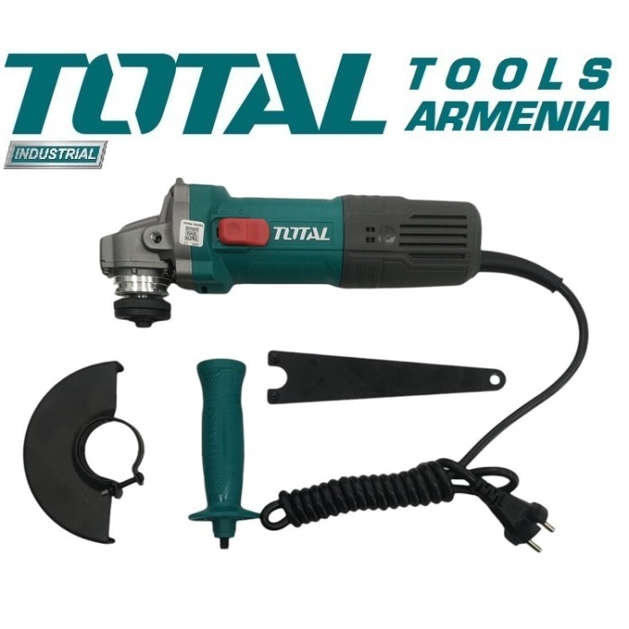 TotalTools - Անկյունային հղկող մեքենա 125մմ/1100Վտ - TG11012536 - ԱՀՄ (Բալգարկաներ)