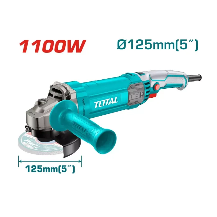 TotalTools - Անկյունային հղկող մեքենա 125մմ/1100Վտ - TG11012556 - ԱՀՄ (Բալգարկաներ)