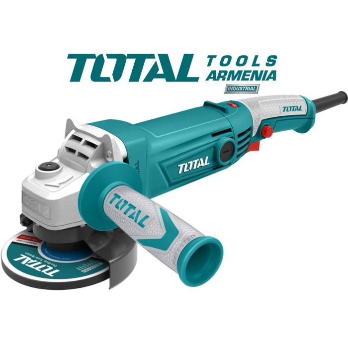 TotalTools - Անկյունային հղկող մեքենա (ԱՀՄ) - Բալգարկա /1010Վատտ/125մմ/Արագության կարգավորիչով - TG1121256-3 - ԱՀՄ (Բալգարկաներ)