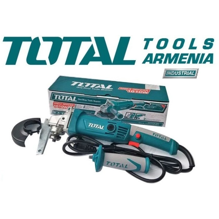 TotalTools - Անկյունային հղկող մեքենա (ԱՀՄ) - Բալգարկա /1010Վատտ/125մմ - TG1121256 - ԱՀՄ (Բալգարկաներ)