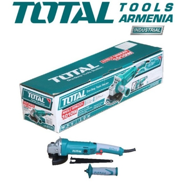 TotalTools - Անկյունային հղկող մեքենա (ԱՀՄ) - Բալգարկա /1010Վատտ/125մմ - TG1121256 - ԱՀՄ (Բալգարկաներ)