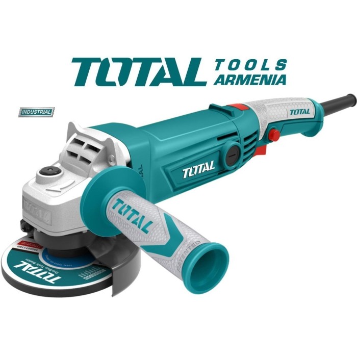 TotalTools - Անկյունային հղկող մեքենա (ԱՀՄ) - Բալգարկա /1010Վատտ/125մմ - TG1121256 - ԱՀՄ (Բալգարկաներ)