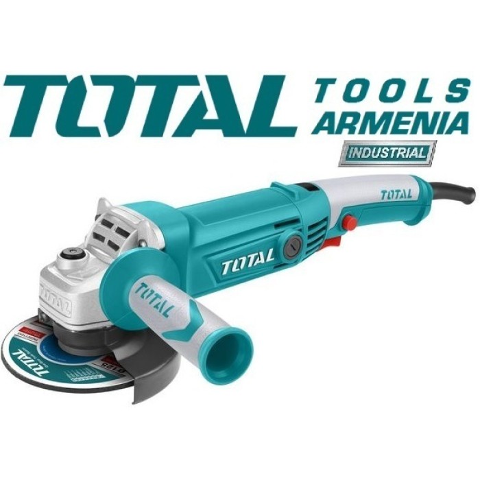 TotalTools - Անկյունային հղկող մեքենա (ԱՀՄ) - Բալգարկա /1010Վատտ/125մմ - TG1121256 - ԱՀՄ (Բալգարկաներ)