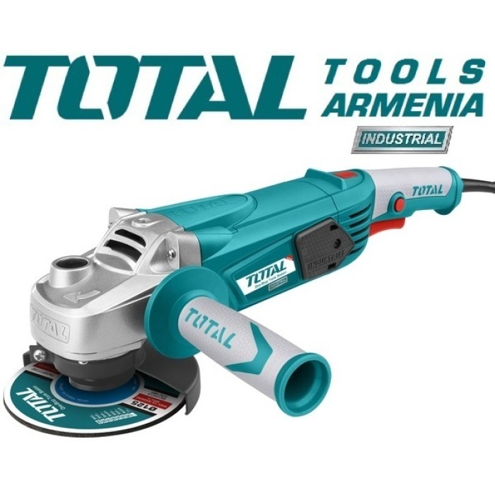 TotalTools - Անկյունային հղկող մեքենա (ԱՀՄ) - Բալգարկա /1400Վատտ/125մմ/Արտադրական/INDUSTRIAL - TG1141256 - ԱՀՄ (Բալգարկաներ)