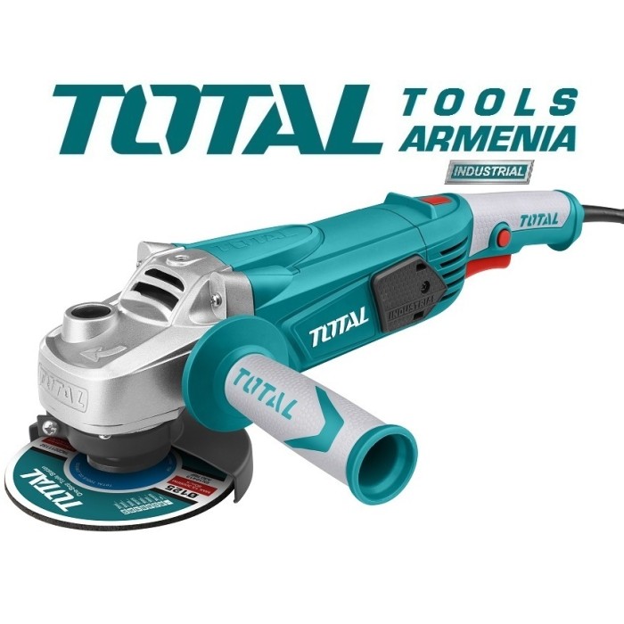 TotalTools - Անկյունային հղկող մեքենա (ԱՀՄ) - Բալգարկա /1400Վատտ/125մմ/Արտադրական/INDUSTRIAL - TG1141256 - ԱՀՄ (Բալգարկաներ)