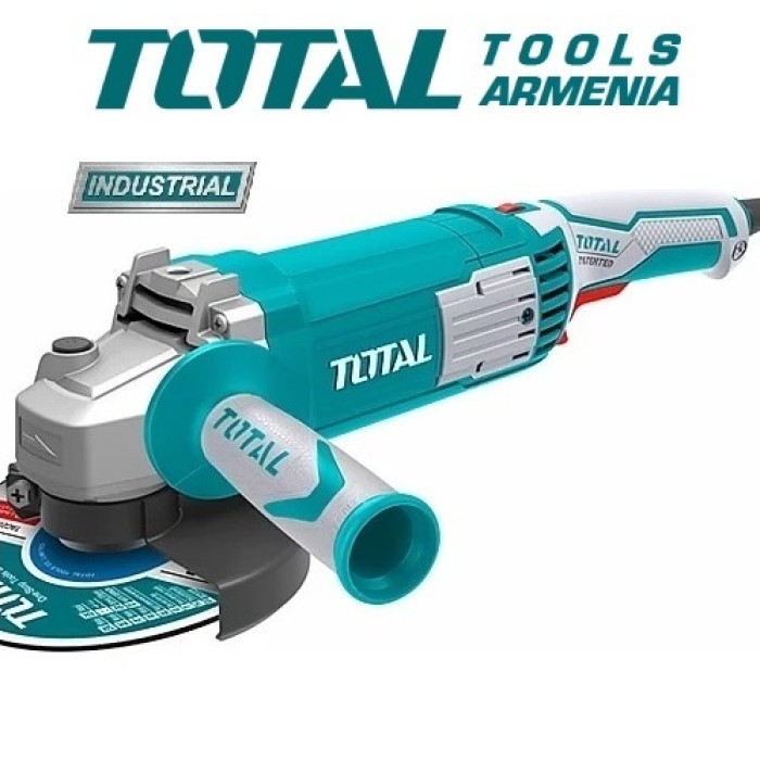 TotalTools - Անկյունային հղկող մեքենա (ԱՀՄ) - Բալգարկա /1500Վատտ/125մմ/Արտադրական/INDUSTRIAL - TG11512526 - ԱՀՄ (Բալգարկաներ)