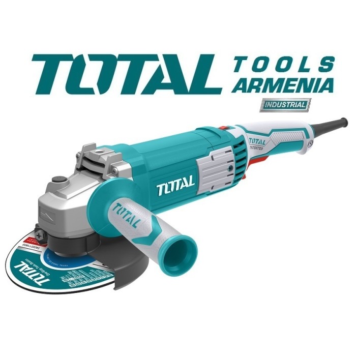 TotalTools - Անկյունային հղկող մեքենա (ԱՀՄ) - Բալգարկա /1500Վատտ/125մմ/Արտադրական/INDUSTRIAL - TG11512526 - ԱՀՄ (Բալգարկաներ)
