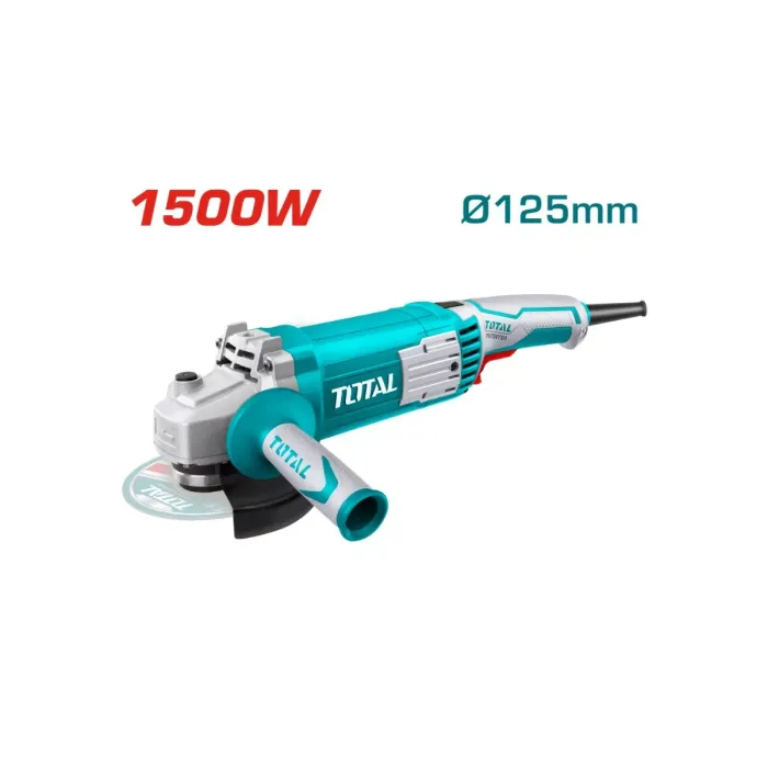 TotalTools - Անկյունային հղկող մեքենա (ԱՀՄ) - Բալգարկա /1500Վատտ/125մմ/Արտադրական/INDUSTRIAL - TG11512526 - ԱՀՄ (Բալգարկաներ)