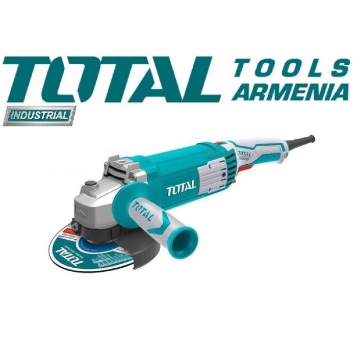 TotalTools - Անկյունային հղկող մեքենա (ԱՀՄ) - Բալգարկա /1500Վատտ/180մմ/Արտադրական/INDUSTRIAL - TG11518026 - ԱՀՄ (Բալգարկաներ)