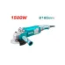 TotalTools - Անկյունային հղկող մեքենա (ԱՀՄ) - Բալգարկա /1500Վատտ/180մմ/Արտադրական/INDUSTRIAL - TG11518026 - ԱՀՄ (Բալգարկաներ)