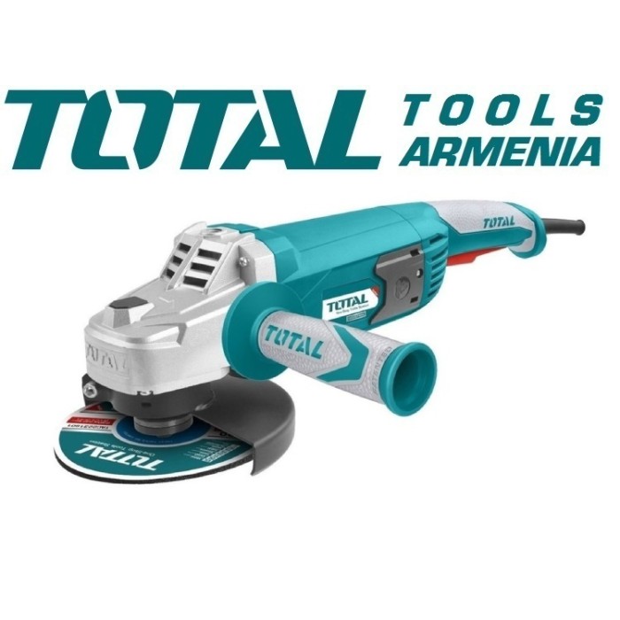 TotalTools - Անկյունային հղկող մեքենա (ԱՀՄ) - Բալգարկա /2000Վատտ/180մմ - TG1201806 - ԱՀՄ (Բալգարկաներ)