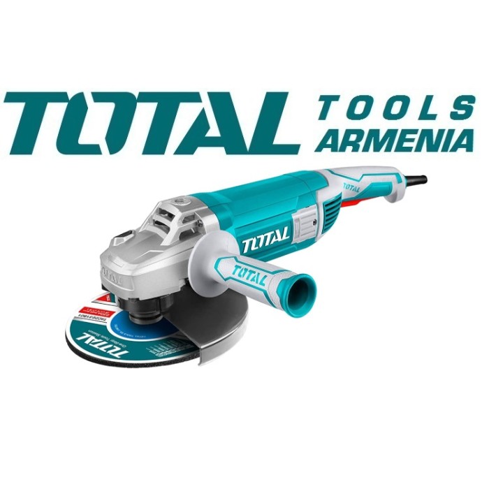 TotalTools - Անկյունային հղկող մեքենա (ԱՀՄ) - Բալգարկա /2350Վատտ/230մմ - TG1242306 - ԱՀՄ (Բալգարկաներ)