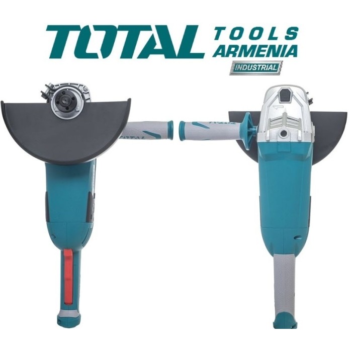 TotalTools - Անկյունային հղկող մեքենա (ԱՀՄ) - Բալգարկա /2400Վատտ/230մմ/Արտադրական/INDUSTRIAL - TG1252306 - ԱՀՄ (Բալգարկաներ)
