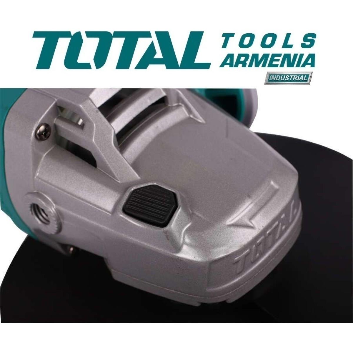 TotalTools - Անկյունային հղկող մեքենա (ԱՀՄ) - Բալգարկա /3000Վատտ/230մմ/Արտադրական/INDUSTRIAL - TG1302306 - ԱՀՄ (Բալգարկաներ)