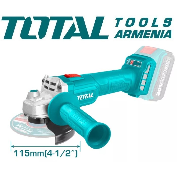 TotalTools - 20Վ Մարտկոցային ԱՀՄ և կտրող սարք - TOSLI2211415 - ԱՀՄ (Բալգարկաներ)