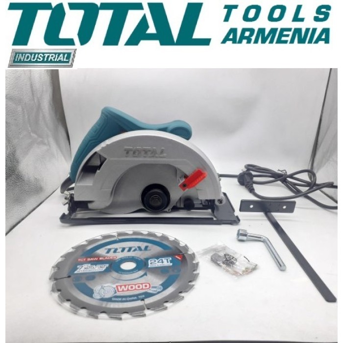 TotalTools - Էլ. սղոց 1400 Վտ/185մմ TOTAL TS11418526 - TS11418526 - Շրջանաձև սղոց(Ցիրկուլ)