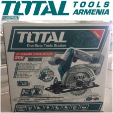 Մարտկոցային սկավառակային սղոց 20 Վ TOTAL TSLI1401