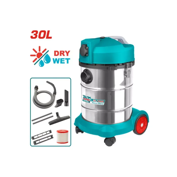 TotalTools - Փոշեկուլ  1400 վտ - TVC14301 - Փոշեկուլներ