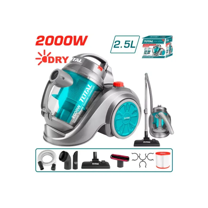 ﻿Փոշեկուլ 2000 վտ Total TVC20258 