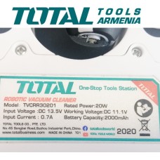 Խելացի ռոբոտ փոշեկուլ 20 Վտ Total TVCRR30201