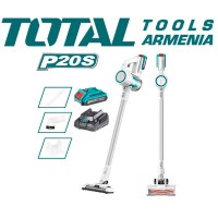 Վակումային անլար փոշեկուլ Li-ion 20Վ TOTAL TVLI2006