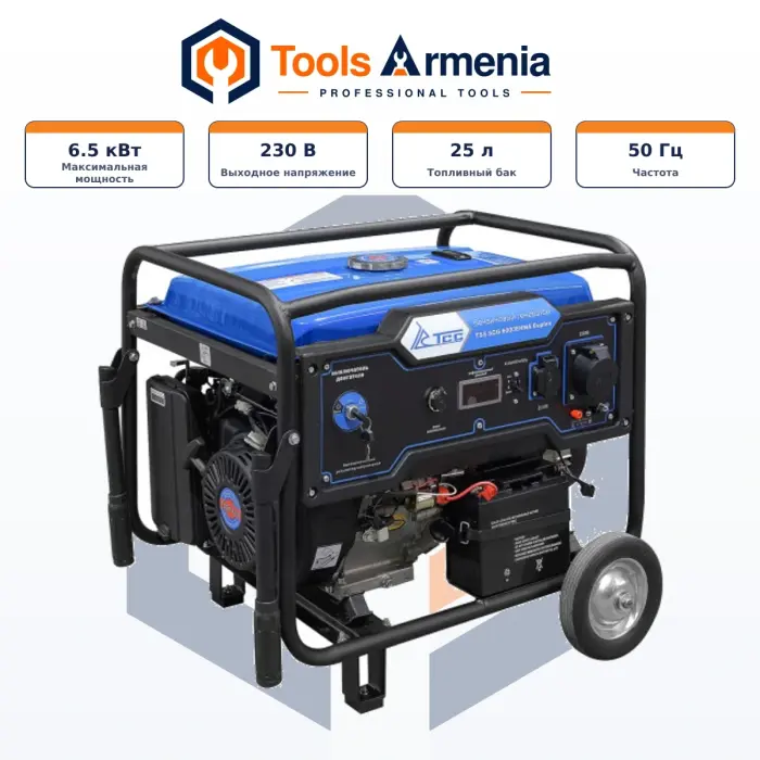 TSS SGG 6000EHNA Duplex բենզինային գեներատոր՝ հիմնական տեսք