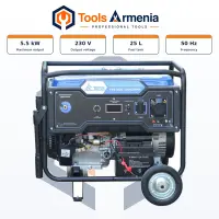 Բենզինային գեներատոր TSS SGG 5000EHNA, 5 կՎտ, 230 Վ