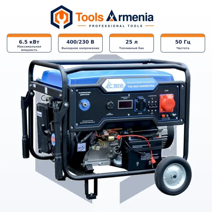 TSS SGG 6000EH3NA բենզինային գեներատոր՝ հիմնական տեսք