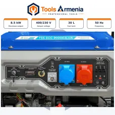 Բենզինային գեներատոր TSS SGG 9000E3LUA, 8 կՎտ, 400/230 Վ