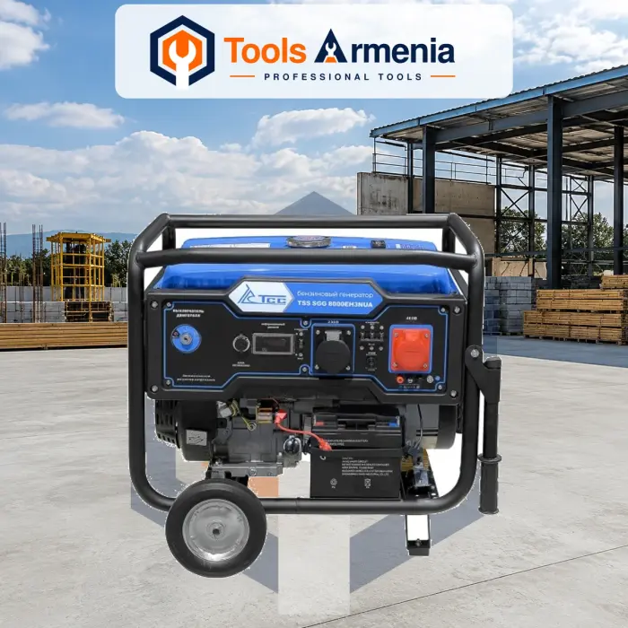TSS SGG 8000EH3NUA բենզինային գեներատոր՝ հիմնական տեսք