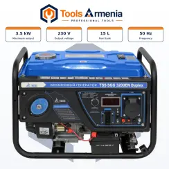Բենզինային գեներատոր TSS SGG 3200EN Duplex, 3.2 կՎտ, 230 Վ