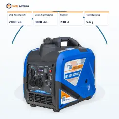 Ինվերտորային բենզինային գեներատոր 2.8 կՎտ TSS SGG 3000ESi