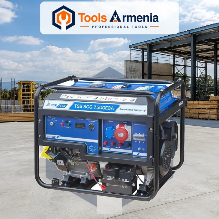 TSS SGG 7500E3A բենզինային գեներատոր՝ հիմնական տեսք