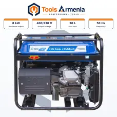 Բենզինային գեներատոր TSS SGG 7500E3A, 7.5 կՎտ, 400/230 Վ