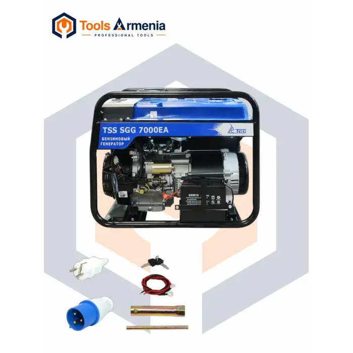 Gasoline generator TSS SGG 7000ENA, main product view