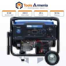 Բենզինային գեներատոր TSS SGG 7000ENA, 7 կՎտ, 230 Վ