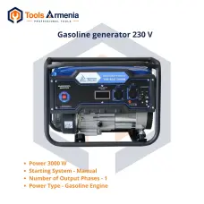 Բենզինային գեներատոր TSS SGG 2800N, 2.8 կՎտ, 230 Վ