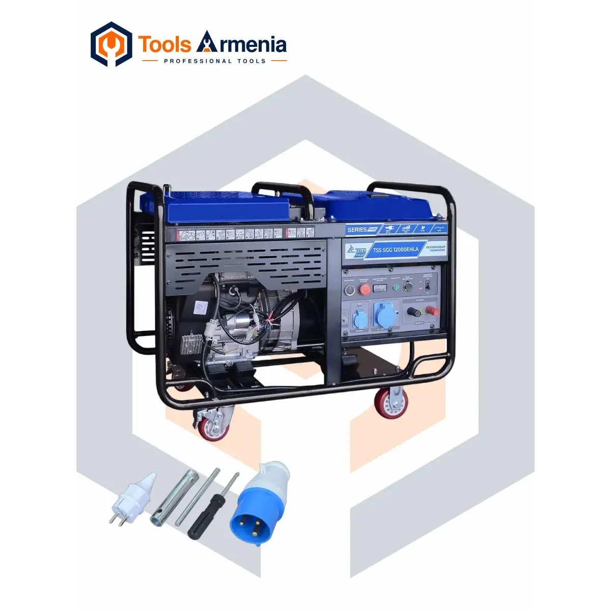 TSS SGG 12000EHLA բենզինային գեներատոր՝ հիմնական տեսք