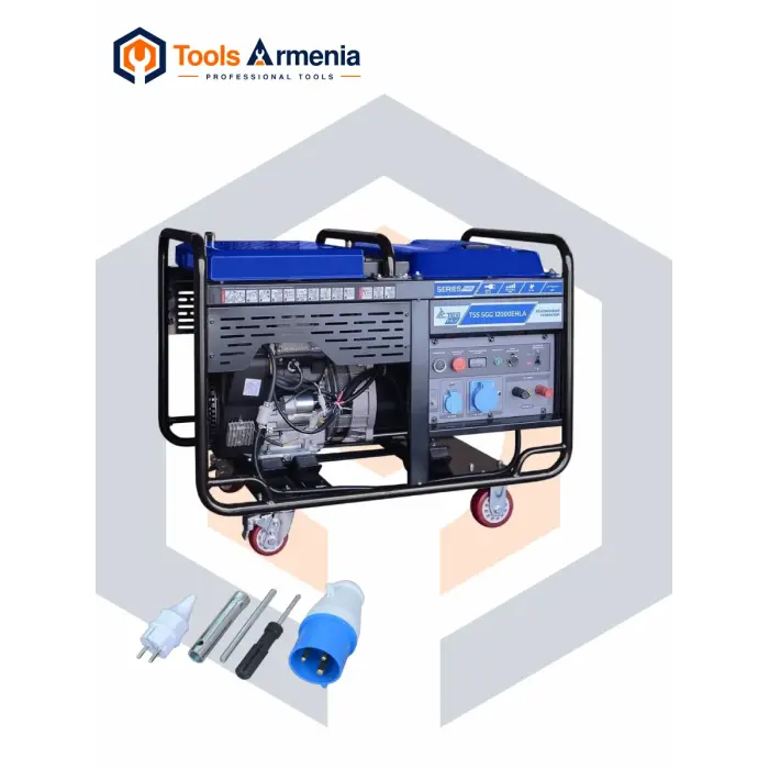Gasoline generator TSS SGG 12000EHLA, main product view