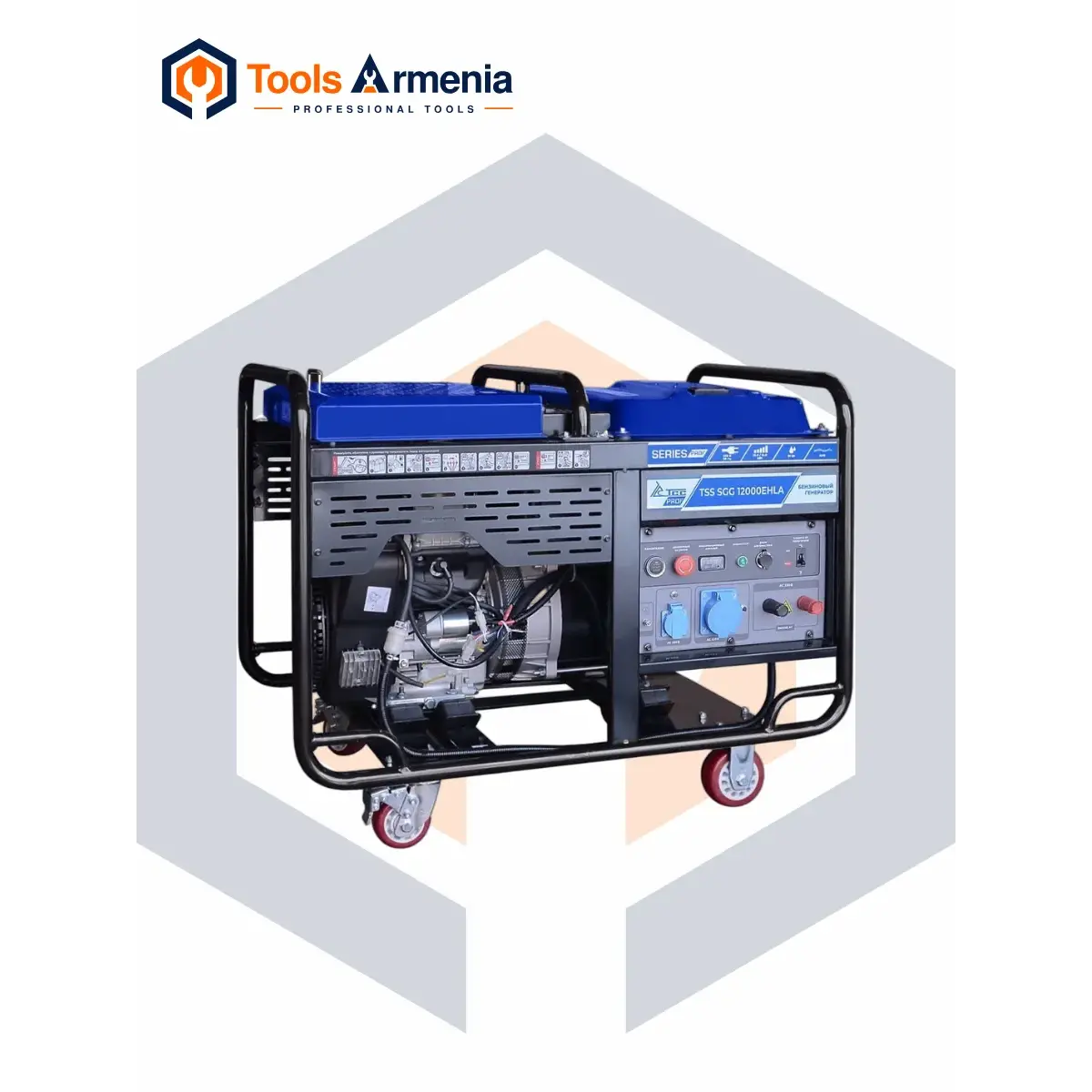 TSS SGG 12000EHLA բենզինային գեներատոր՝ հիմնական տեսք