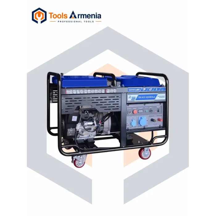 Gasoline generator TSS SGG 12000EHLA, main product view