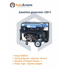 Gasoline generator TSS SGG 6000EHNA, 6 kW, 230 V