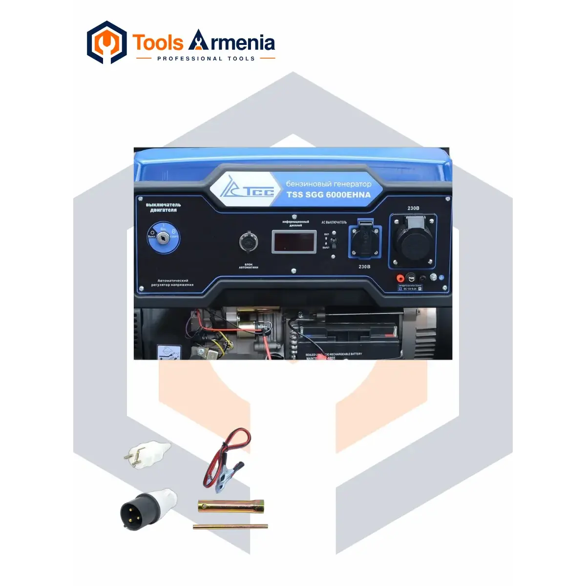 TSS SGG 6000EHNA բենզինային գեներատոր՝ հիմնական տեսք