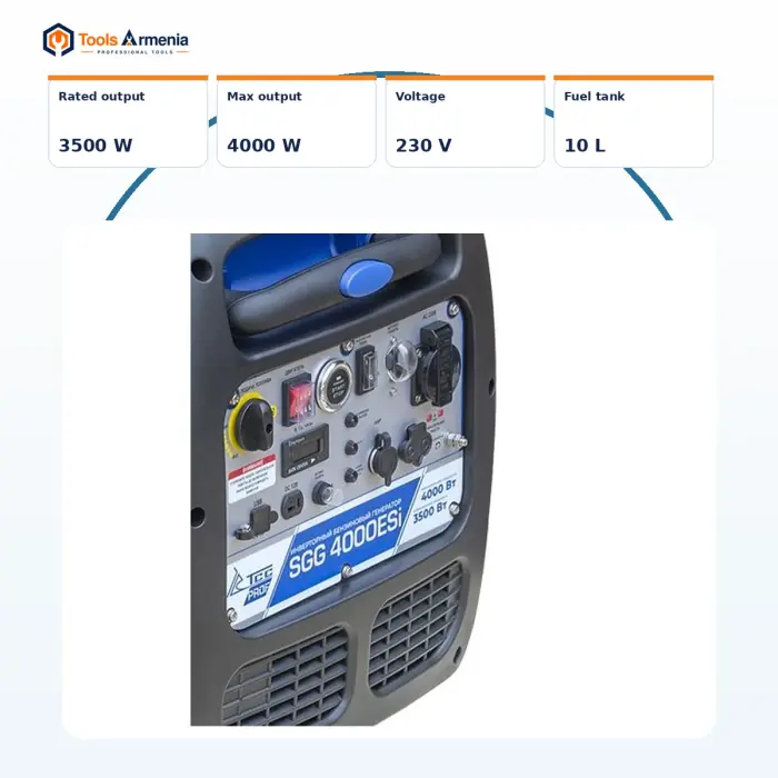 TSS SGG 4000ESi ինվերտորային բենզինային գեներատոր