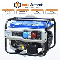Բենզինային գեներատոր TSS SGG 9000E3LU, 8 կՎտ, 400/230 Վ