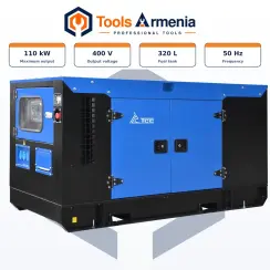 Դիզելային գեներատոր TSS AD-100S-T400-2RKM26, 100 կՎտ, 400 Վ