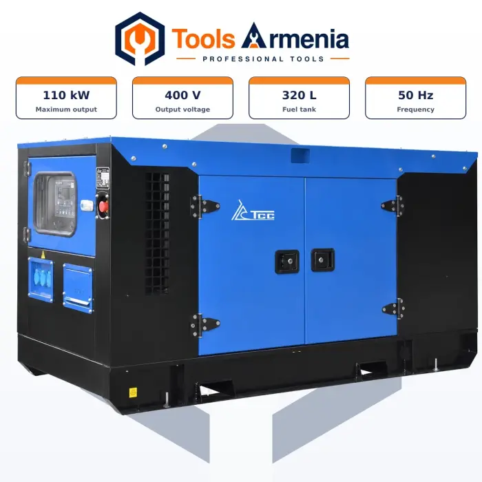 TSS AD-100S-T400-2RKM26 դիզելային գեներատոր՝ հիմնական տեսք
