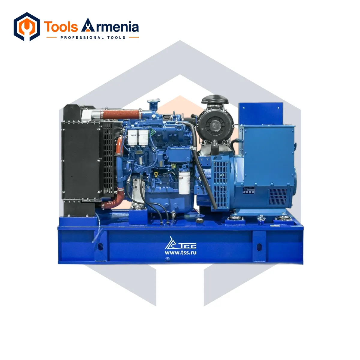 TSS AD-150S-T400-1RKM26 դիզելային գեներատոր՝ հիմնական տեսք