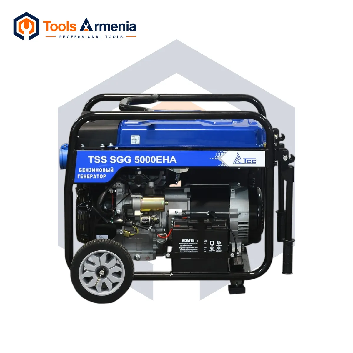 TSS SGG 5000 EHA բենզինային գեներատոր՝ հիմնական տեսք